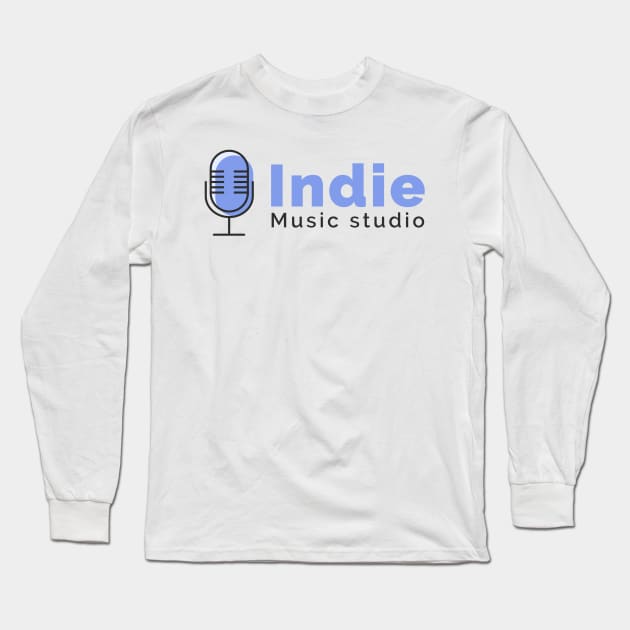 INDIE MUSIC STUDIO Long Sleeve T-Shirt by MajorCompany